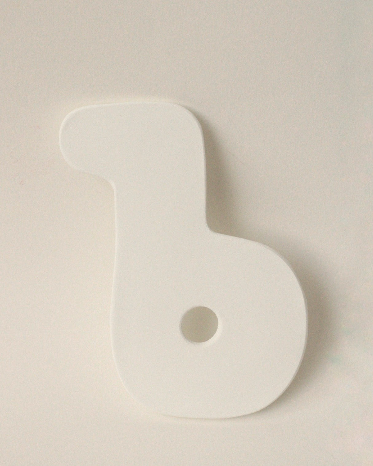 Handmade Letter – Ъ