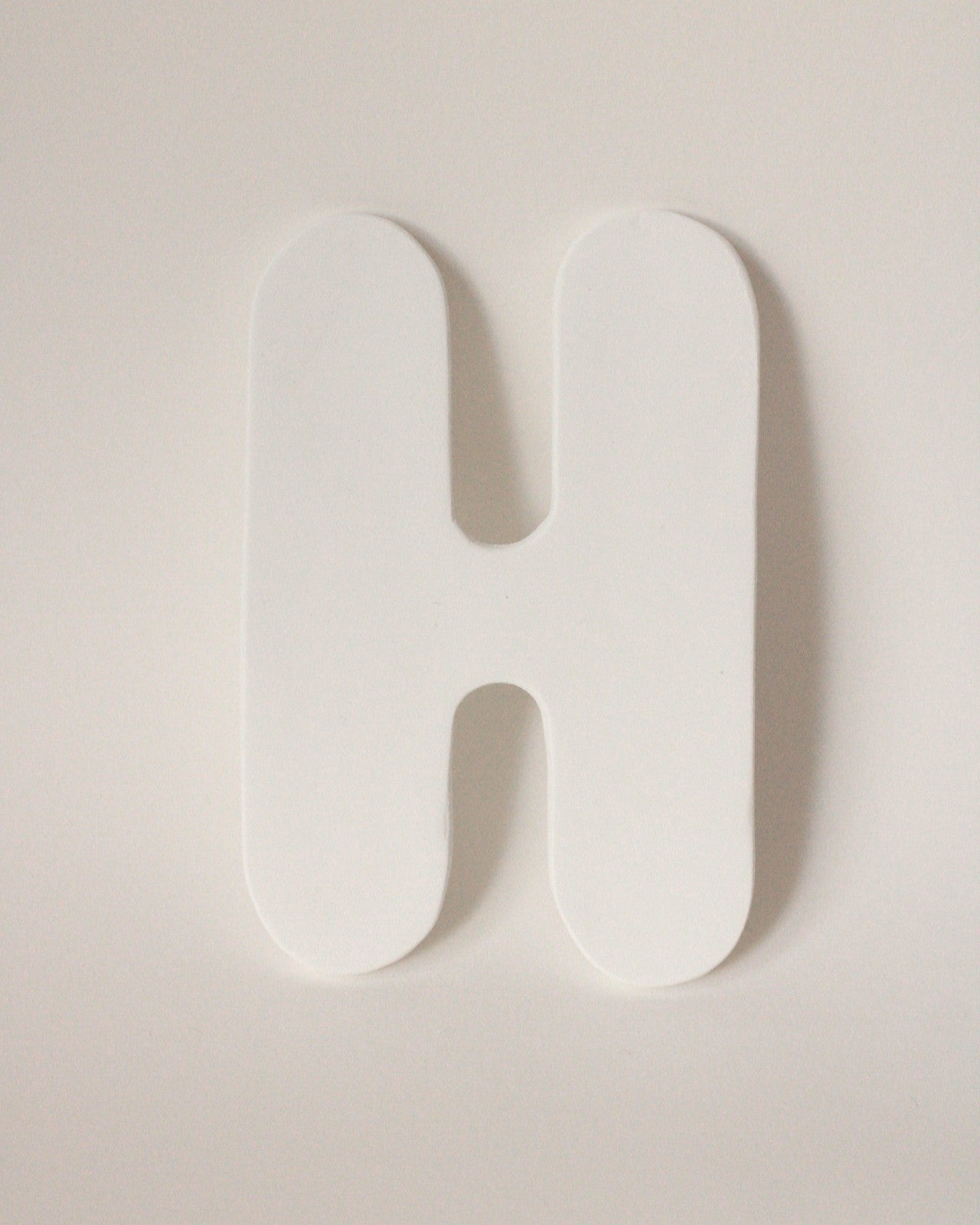 Handmade Letter – Н